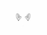 Loumya Gold "Or" | Boucles d'Oreilles | Or Blanc | Oxyde de Zirconium | 9KIB233GZ_