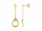 Loumya Gold "Or" | Boucles d'Oreilles | Or Jaune | Oxyde de Zirconium | 297175.ZD_