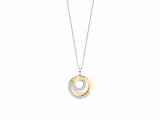 Ti Sento | Collier | Argent | Plaqué Or | Oxyde de Zirconium | 6851ZY_