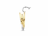 Ti Sento | Collier | Argent | Plaqué Or | Oxyde de Zirconium | 6851ZY_
