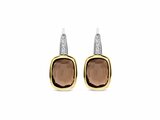 Ti Sento | Boucles d'Oreilles | Argent | Plaqué Or | Oxyde de Zirconium | 78041SQ_
