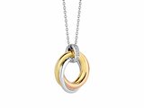 Ti Sento | Collier | Argent | Tricolore | Oxyde de Zirconium | 3972ZT_