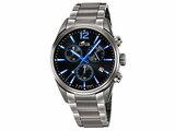 Lotus | Homme | Quartz | Chrono | Acier Inoxydable | Noir | 42mm | 18682/6_