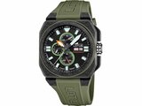 Lotus | Homme | Quartz | Chrono | Silicone Vert | 45mm | 18976/1_