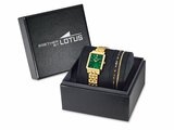 Lotus | Femme | Quartz | Acier Inoxydable Doré | Montre + Bijou | 22mm | 19009/5_