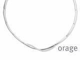 Orage | Collier | Argent | Oxyde De Zirconium | AR020_