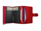Secrid | Porte-Cartes | Premium | Miniwallet | Emboss Diamond Red | MEd-Red+_
