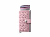 Secrid | Porte-Cartes | Premium | Miniwallet | Emboss Diamond | MEd-Rose+_
