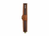 Secrid | Porte-cartes | Premium | Miniwallet | Emboss Lines  | MEl-Cognac+_