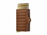 Secrid | Porte-Cartes | Premium | Twiwallet | Emboss Lines | TEl-Cognac+_