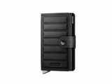 Secrid | Porte-Cartes | Miniwallet | Premium | Emboss Lines | MEl-Black+_