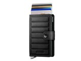 Secrid | Porte-Cartes | Miniwallet | Premium | Emboss Lines | MEl-Black+_