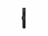 Secrid | Porte-Cartes | Miniwallet | Premium | Emboss Lines | MEl-Black+_
