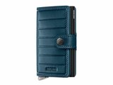 Secrid | Porte-Cartes | Premium | Miniwallet | Emboss Lines | MEl-Teal+_