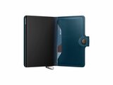 Secrid | Porte-Cartes | Premium | Miniwallet | Emboss Lines | MEl-Teal+_