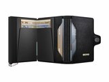 Secrid | Porte-Cartes | Premium | Twinwallet | Emboss Lines | TEl-Black+_