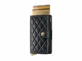 Secrid | Porte-Cartes | Premium | Miniwallet | Emboss Diamond | MEd-Black+_