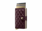 Secrid | Porte-cartes | Premium | Miniwallet | Emboss Diamond | MEd-Bordeaux+_
