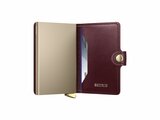 Secrid | Porte-cartes | Premium | Miniwallet | Emboss Diamond | MEd-Bordeaux+_