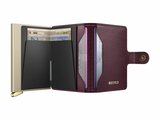 Secrid | Porte-cartes | Premium | Miniwallet | Emboss Diamond | MEd-Bordeaux+_