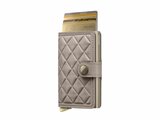 Secrid | Porte-Cartes | Premium | Miniwallet | Emboss Diamond | MEd-Chalk+_