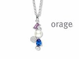 Orage | Collier | Argent | Oxyde de Zirconium | BB033_