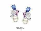 Orage | Boucles d'Oreilles | Argent | Oxyde de Zirconium | BB034_