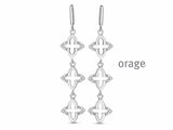Orage | Boucles d'Oreilles | Argent | Oxyde de Zirconium | BB037_