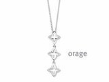 Orage | Collier | Argent | Oxyde de Zirconium | BB038_