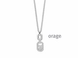 Orage | Collier | Argent | Oxyde de Zirconium | BB049_
