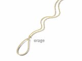 Orage | Collier | Plaqué Or | Oxyde de Zirconium | BB061_