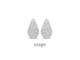 Orage | Boucles d'Oreilles | Argent | Oxyde de Zirconium | BB069_