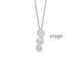 Orage | Collier | Argent | Oxyde de Zirconium | BB090_