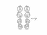 Orage | Boucles d'Oreilles | Argent | Oxyde de Zirconium | BB091_