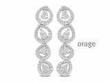 Orage | Boucles d'Oreilles | Argent | Oxyde de Zirconium | BB091_
