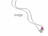 Orage | Collier | Argent | Oxyde de Zirconium | BB094_
