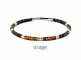 Loumya Steel | Bracelet | Homme | Acier Inoxydable | Pierres Naturelles | BB104_