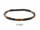 Loumya Steel | Bracelet | Homme | Acier Inoxydable | Pierres Naturelles | BB106_