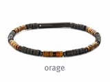 Loumya Steel | Bracelet | Homme | Acier Inoxydable | Pierres Naturelles | BB106_