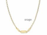 Loumya Steel | Collier | Acier Inoxydable | Doré | BB119_