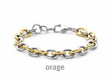 Orage | Bracelet | Acier Inoxydable | Bicolore | BB125_