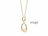 Orage | Collier | Plaqué Or | Perles Synthétiques | BB153_