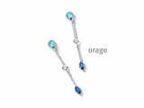 Orage | Boucles d'Oreilles | Argent | Oxyde de Zirconium | BB156_