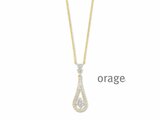 Orage | Collier | Plaqué Or | Oxyde de zirconium | BB164_