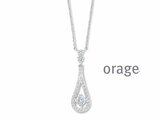Orage | Collier | Argent | Oxyde de Zirconium | BB166_
