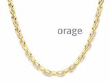 Orage | Collier | Plaqué Or | Oxyde de Zirconium | BB181_