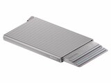 Secrid | Porte-Cartes | Premium | Cardprotector | Cannelé | CFl-Silver+_
