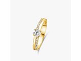 Loumya Gold "Or" | Bague | Or Jaune | Diamant de Synthèse | 0.110ct 0.300ct | 91PL43/$_