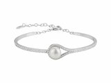 Griffe Rouge | Bracelet | Esclave | Oxyde de Zirconium | Perle d'Eau Douce | 80300013_