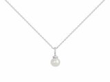 Griffe Rouge | Collier | Argent | Oxyde de Zirconium | Perle d'Eau Douce | 80700029_